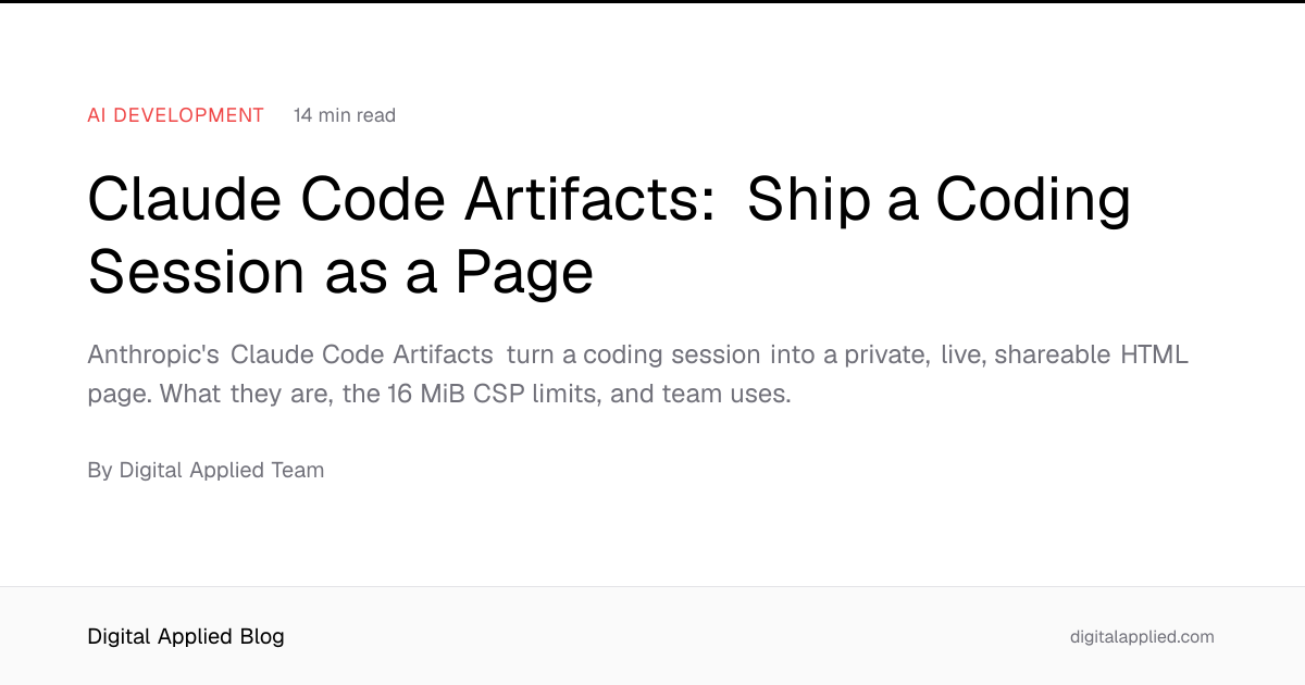 Diagram of how a Claude Code session becomes a sealed, shareable page