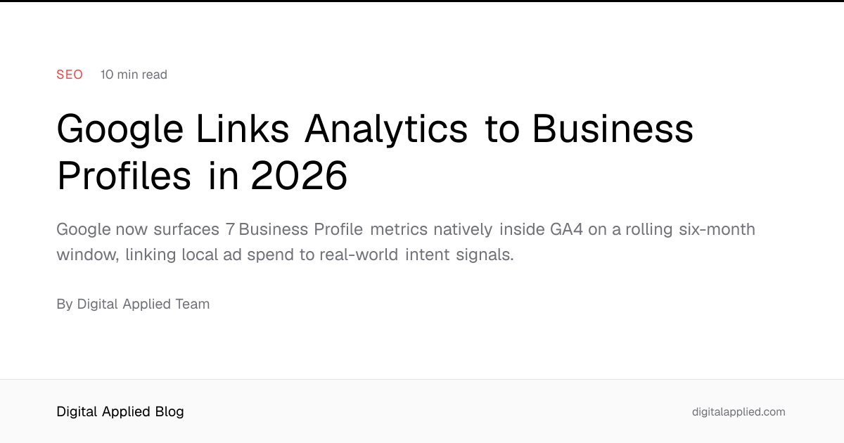 Driving Store Traffic with 2026 Local SEO thumbnail